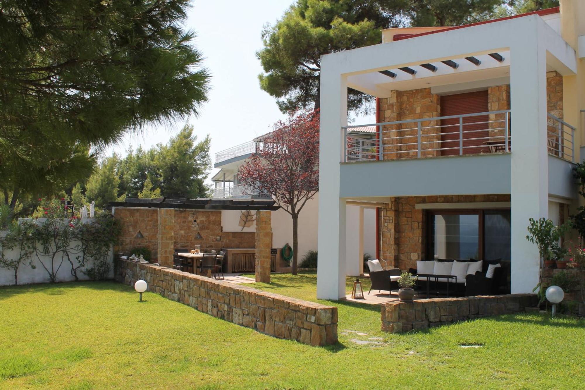 Villa The House Of Blue à Áfitos Extérieur photo